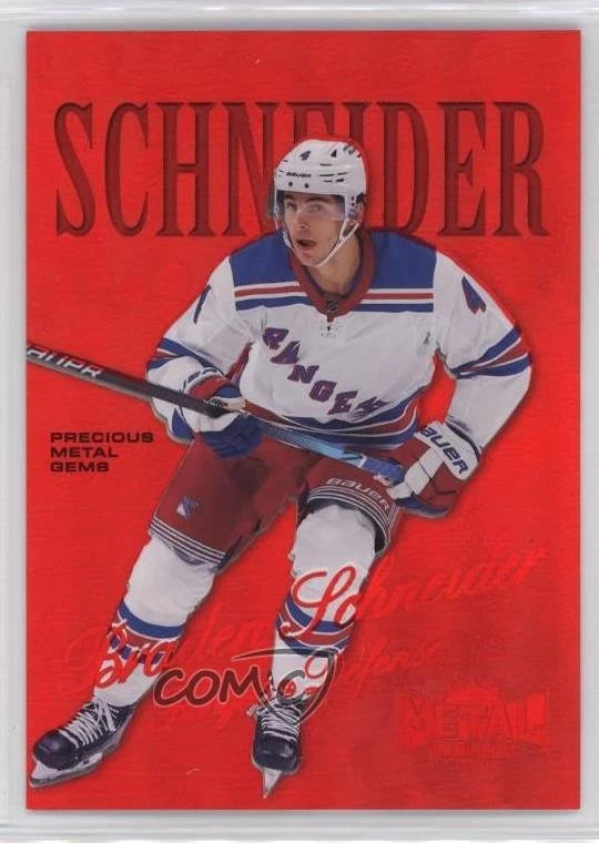 2022 Skybox Metal Universe 1998-99 Retro Rookies PMG Red /90 Braden Schneider RC - Image 1 of 2