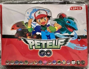 Pocket Ball Petelf Go Model Anime Figure Kids Gifts Child Toys - 12 pack Sealed - Picture 1 of 3