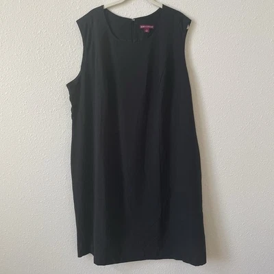 Vestido justo preto Jessica London tamanho 26 escritório neutro minimalista festa gótica - Imagem 1 de 4