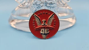 WWII US MERCHANT MARINE "SHIPS FOR VICTORY " PIN HMKD "A.E. Co. UTICA N.Y." - Picture 1 of 6