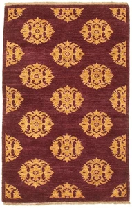 Traditional Hand-knotted Wool Oriental Carpet 3'1" x 5'1" Area Rug - Picture 1 of 9