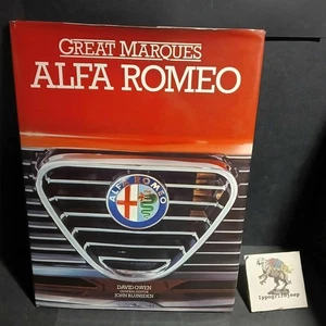 Libro Great Marques Alfa Romeo David Owen lingua inglese originale 1985 Blunsden - Imagen 1 de 11