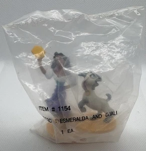 Disney Hunchback of Notre Dame Esmeralda& Djali Goat Toy Figure Cake Topper 1154 - Picture 1 of 3