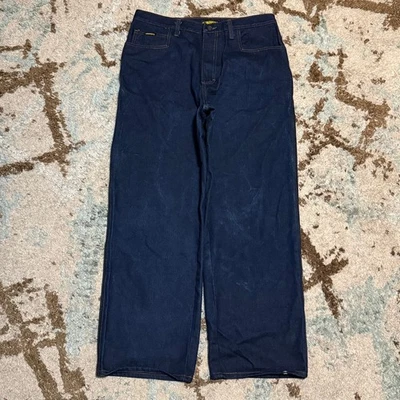 Винтажные мешковатые джинсы Lowrider размер 36 Y2K широкие штанины - Изображение 1 из 4