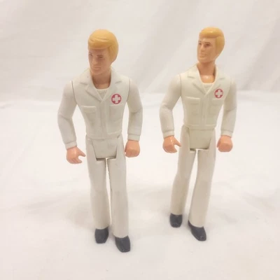 Vintage Tonka Play People Rapid Team Man Figure 5" Figure Medic EMT Lot of 2 - Image 1 of 4