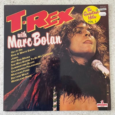 T-Rex With Marc Bolan, The Greatest Hits Vol. 1 - Glam, Pop Rock Vinyl LP Record - Image 1 of 4