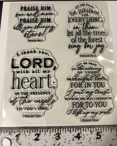 Clear Stamp, Christian, Inspirierendes Thema, Scrapbook,, Kartenbasteln, Basteln, - Bild 1 von 3