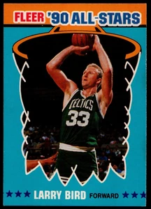 1990 Fleer Larry Bird All-Star #2 Boston Celtics HOF Larry Legend NBA WN1:81 - Foto 1 di 7