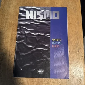Nismo Old Logo Brochure Parts Rare S13 R32 R33 JDM RB26 SR20 S14 Silvia Skyline - Picture 1 of 3