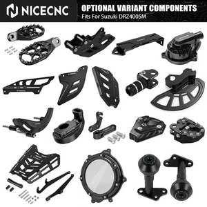 For Suzuki DRZ400SM NICECNC Clutch Cover Brake Reservoir Cover Brake Disc Guard - Picture 1 of 54