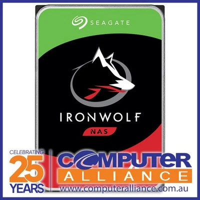 4TB Seagate 3.5" 5400rpm SATA IronWolf NAS HDD ST4000VN006 - image 1 of 4