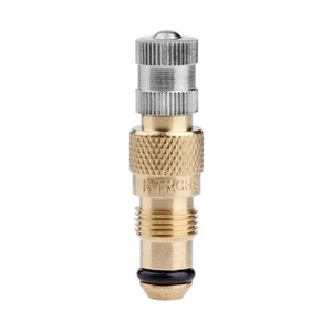 Valve Stem Air Water Tire Complete Core Housing For Air Liquid Valves Gold - Picture 1 of 7