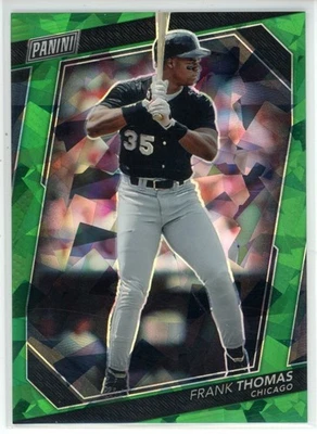 Panini The National VIP 2023 Frank Thomas Green Sparkle Prizm/99 #59 Foto 1 de 2