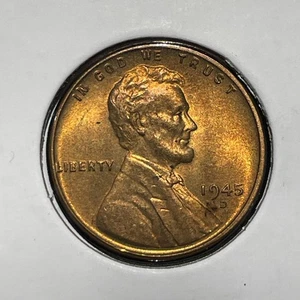 Centavo Lincoln 1945-D 1C RD F5169 - Imagen 1 de 2