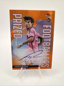 2024 Topps Finest Prized Footballers Federico Redondo Auto Orange /25 PFA-FR - Picture 1 of 2
