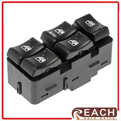 For 2003 2004 2005 2006 2007 SATURN ION 2.0L L4 Front Left Power Window Switch - Image 1 of 4