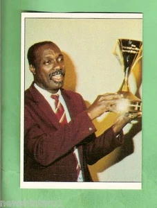 Pegatina de cricket Scanlens 1985 #78 Wes Hall & Clive Lloyd - Imagen 1 de 1