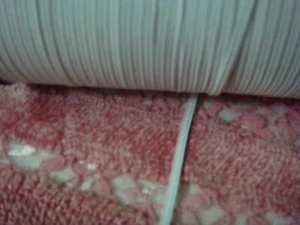 CLEARANCE ROLL 288 yards white wholesale Braided Elastic 1/8'' USA SHIPPER - Picture 1 of 1
