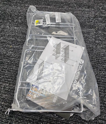 (CANTIDAD 5) Global Industrial AD818C: 18"D X 8"H Divisor para estantes de alambre Foto 1 de 4