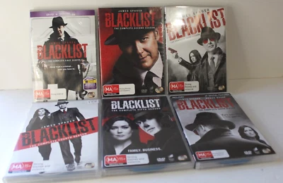 Lista Negra Completa Temporada 1 - 6 DVD James Spader Megan Boon PAL Regiones 2 y 4 Foto 1 de 4