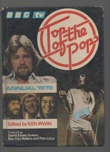 BBC TV TOP OF THE POPS ANNUAL 1978 EDITED BY KEN IRWIN PICTORIAL HB U/C BOOK - Picture 1 of 2