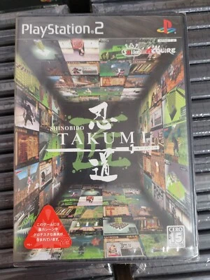 Shinobido Takumi (2006) nuovo sigillato in fabbrica Giappone Playstation 2 PS2 importazione - Immagine 1 di 4