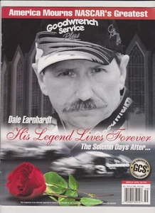 Tribute Dale Earnhardt His Legend Lives Gold Collector Series Magazine - Picture 1 of 2