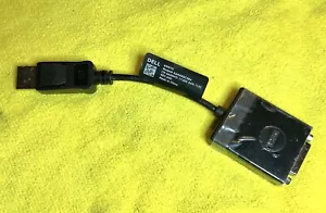Genuine DELL Display Port DP Male to DVI Female Adapter Cable KKMYD DANARBC084 - Picture 1 of 7