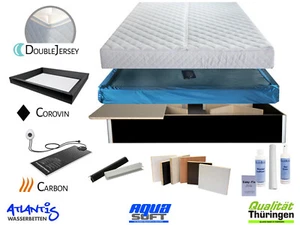 Wasserbett Softside Mono inkl. Sockel - Atlantis AquaSoft - Made in Germany - Bild 1 von 13