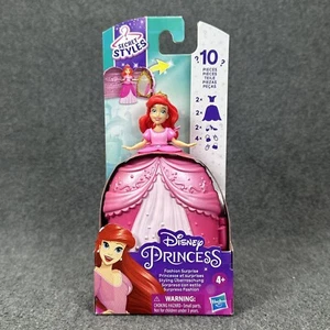 Disney Princess Ariel Secret Styles Fashion 10 Pcs. Surprise Articulated Figures - Picture 1 of 8