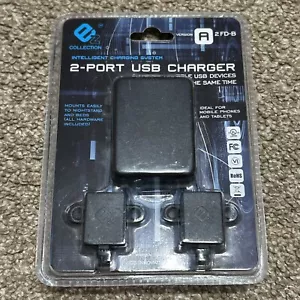 2 port USB Charger Smart Fast Charging Mount Nightstand Furniture A 2 FD-B - Picture 1 of 2
