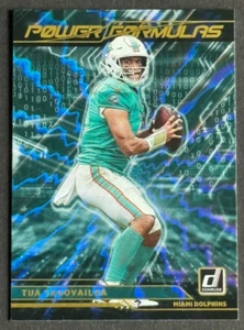 2021 Donruss #PF10 Tua Tagovailoa Power Formulas - Picture 1 of 2