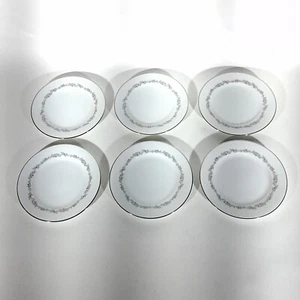 Vintage Noritake Crestmont 6013 6.25" Bread Plates – Set of 6 – EXCELLENT - Picture 1 of 2