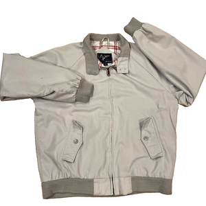 VTG JOHN WEITZ by ABERDEEN Casual JACKET COAT Men Large Gray 23.5x25.5 Preppy - Picture 1 of 8