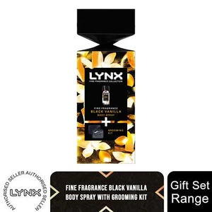 Lynx Fine Fragrance Black Vanilla Body Spray Gift Set for Him with Grooming Kit - Bild 1 von 36