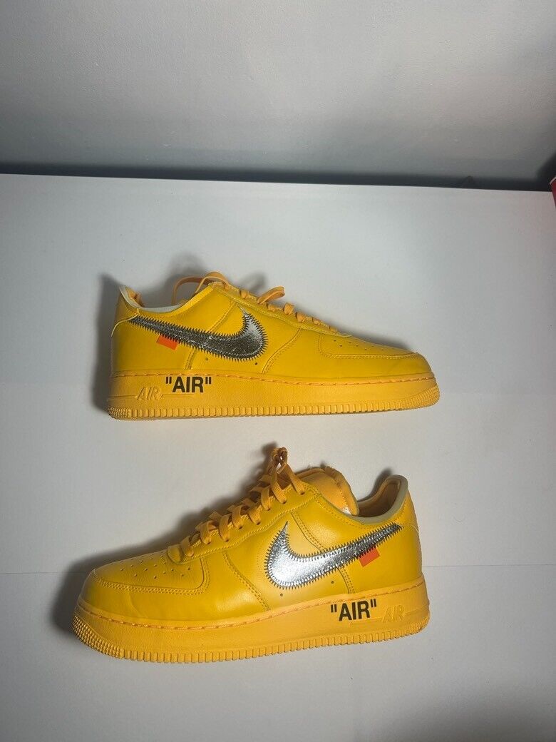Nike Air Force 1 Low x OFF-WHITE Lemonade 2021 | eBay Nike Air Force 1 Low x OFF-WHITE Lemonade 2021 | eBay