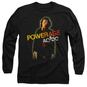 ACDC Powerage Mens Long Sleeve T-Shirt, Black - Picture 1 of 3