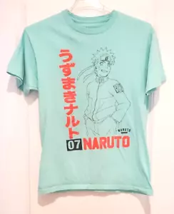 Camiseta manga japonesa azul colección Naruto 07 Shippuden 2002 talla M para hombre - Imagen 1 de 5