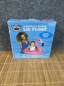 Big Mouth Pretty in Pink Flamingo Lil' Float Pool Spielzeug Sommer BRANDNEU Alter 1-3 - Bild 1 von 2