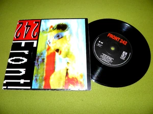 Front 242 - Never Stop! - RARE 1989 IMPORT "Red Rhino Europe RRE 8" - 7" 45 NM - Picture 1 of 2