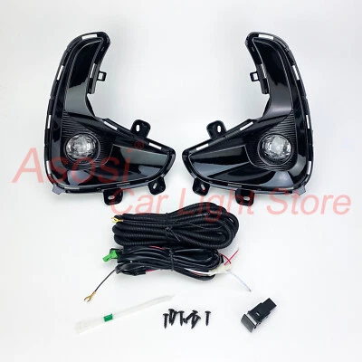 Bumper LED Fog Lights Driving Lamps For Toyota Yaris 2020-2024 Left + Right Side - Image 1 of 4