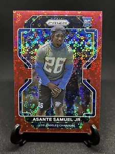 2021 Panini Prizm - Rookie Red Disco Prizm /50 Asante Samuel Jr. (RC) - Picture 1 of 2