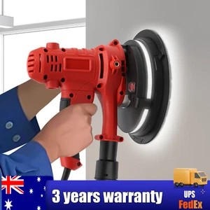 Handheld Drywall Sander Plaster Wall Board Dust Free Drywall Disc Gyprock 1200W - Picture 1 of 15