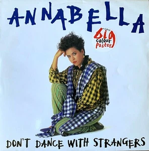 Annabella - Don't Dance with Strangers 12" 45 RPM Single UK Pressing POSTER NM - Picture 1 of 11