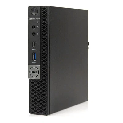 Dell Optiplex 7060 Micro Desktop i5-8500T 2.10GHz 16GB 512GB SSD Windows 11 Pro - Image 1 of 4