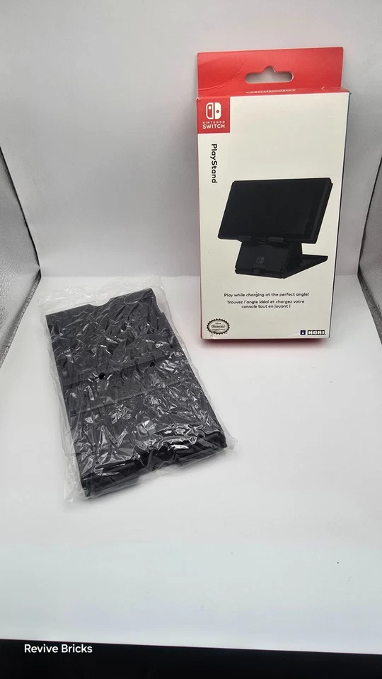 Soporte de Juego Compacto Ajustable Oficial HORI Nintendo Switch - Negro Nuevo Caja Abierta Foto 1 de 4