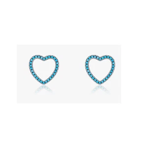 925 Solid Sterling Silver Vintage Turquoise Flower Stud Earrings Women Jewelry - Picture 1 of 4
