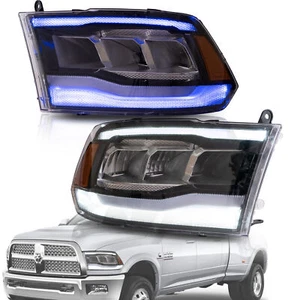 Faros proyectores LED VLAND 2 piezas para RAM 1500 2500 3500 2009-2018 secuencial - Imagen 1 de 9