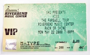 Boleto de concierto VIP Kiss 2000 vintage gira de despedida Cincinnati, OH #15 - Imagen 1 de 2