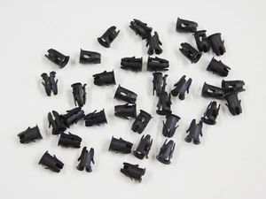 35 pcs Script Name Plate Emblem Nuts Tubular Barrel 1/8" stud 3/16" Hole Ford - Picture 1 of 1